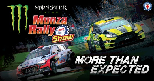 MONSTER ENERGY MONZA RALLY SHOW : LO SPETTACOLO CONTINUA